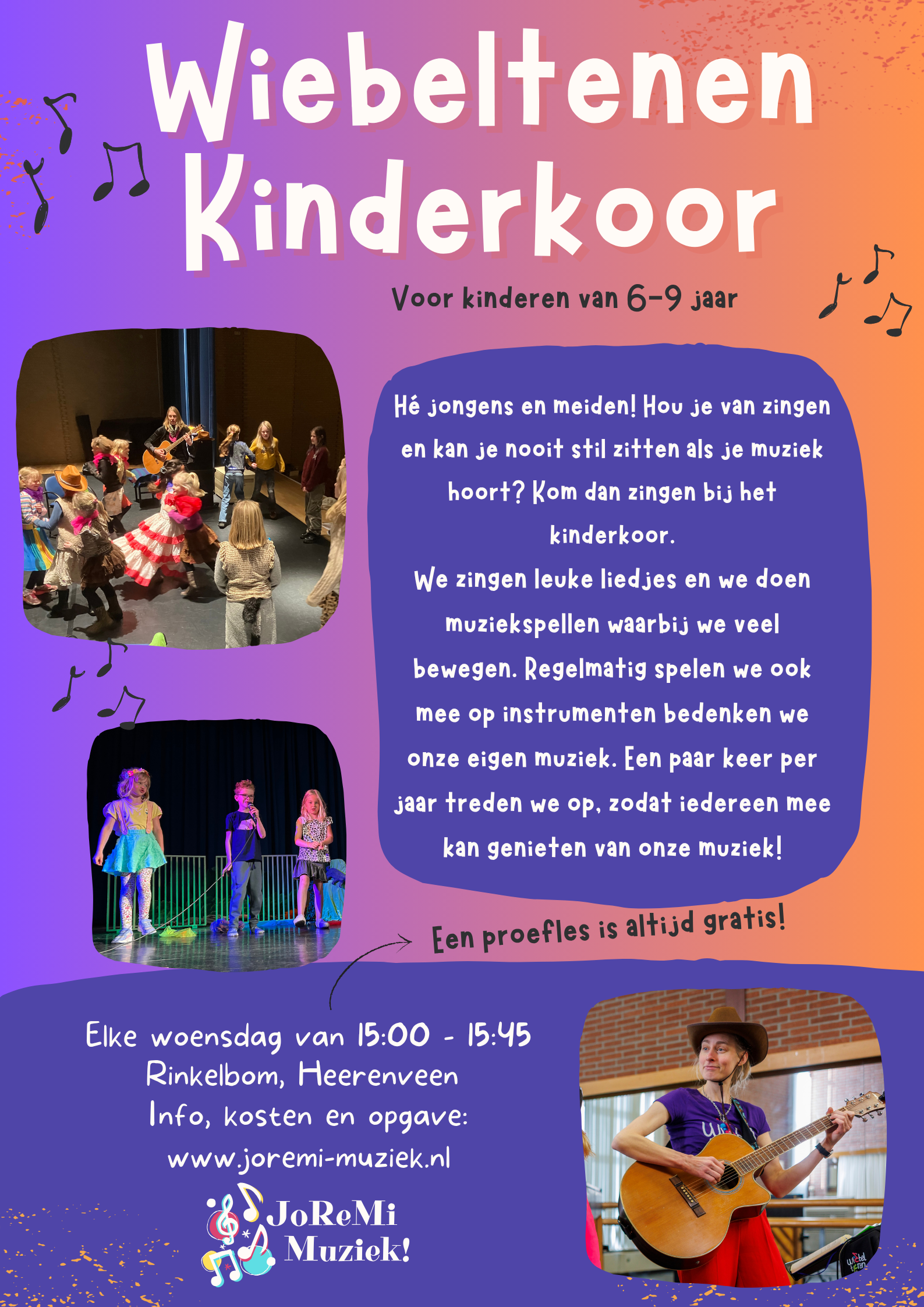 Kinderkor poster